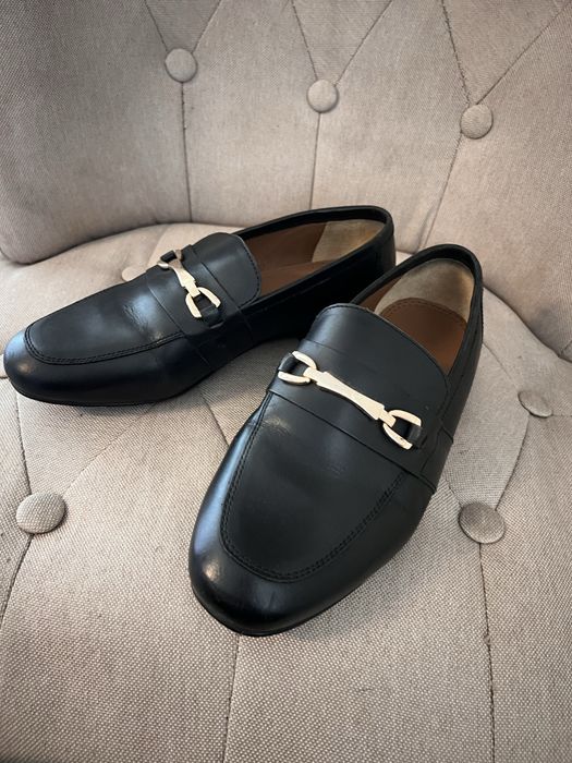 Asos mokasyny skorzane czarne damskie 38