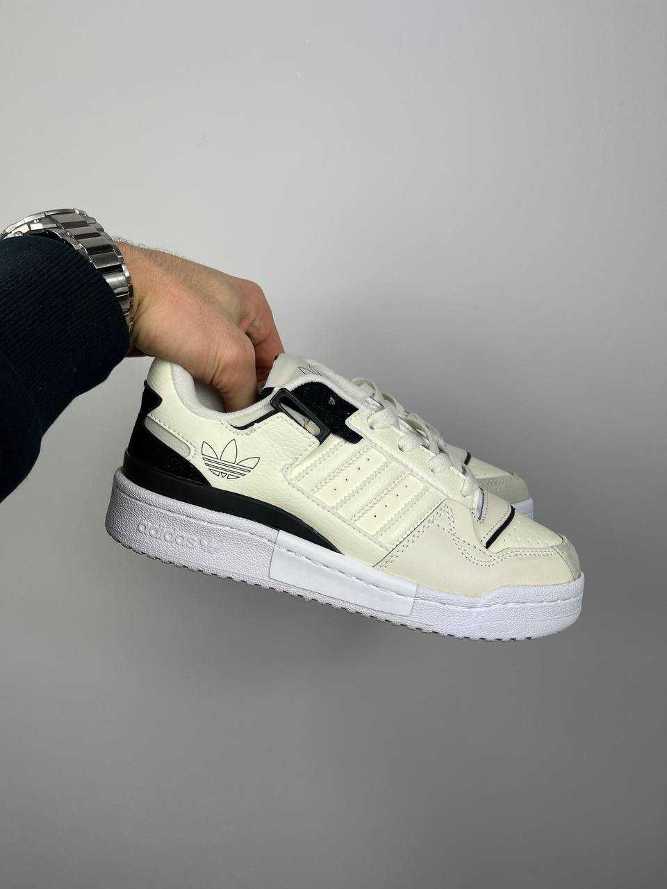 Жіночі кросівки Adidas Forum ‘Exhibit White Black’ (36-40 р.)