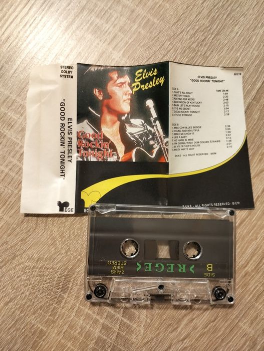 Kaseta magnetofonowa Elvis Presley