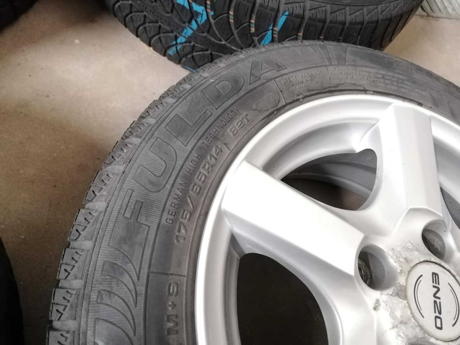 Felgi ENZO 14'' KBA 45714 z oponami zimowymi 4 szt.