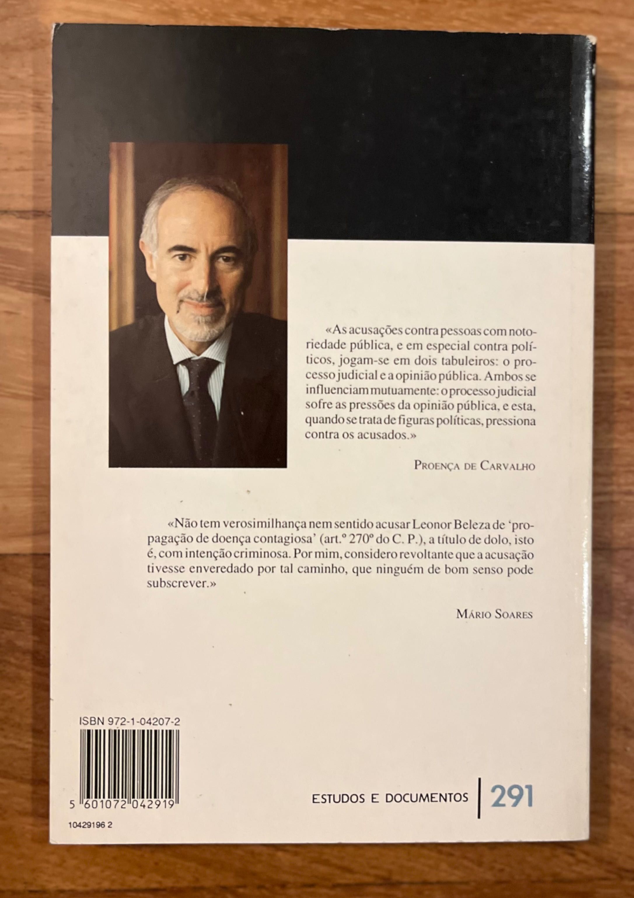 Livro O Processo de Leonor Beleza