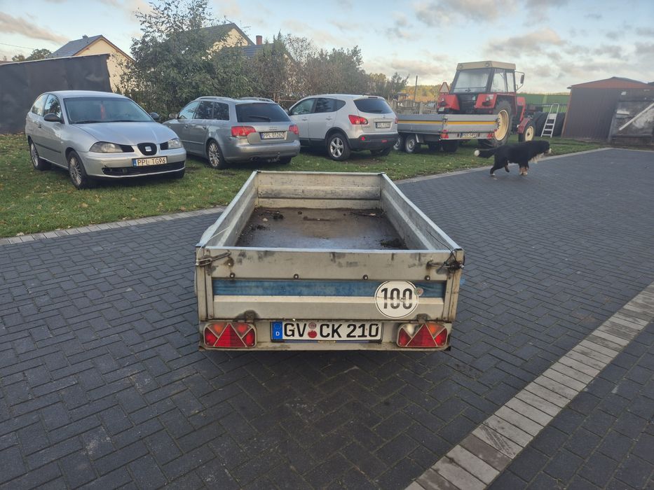 Przyczepka samochodowa Stema 2.1x1.15 po serwisie