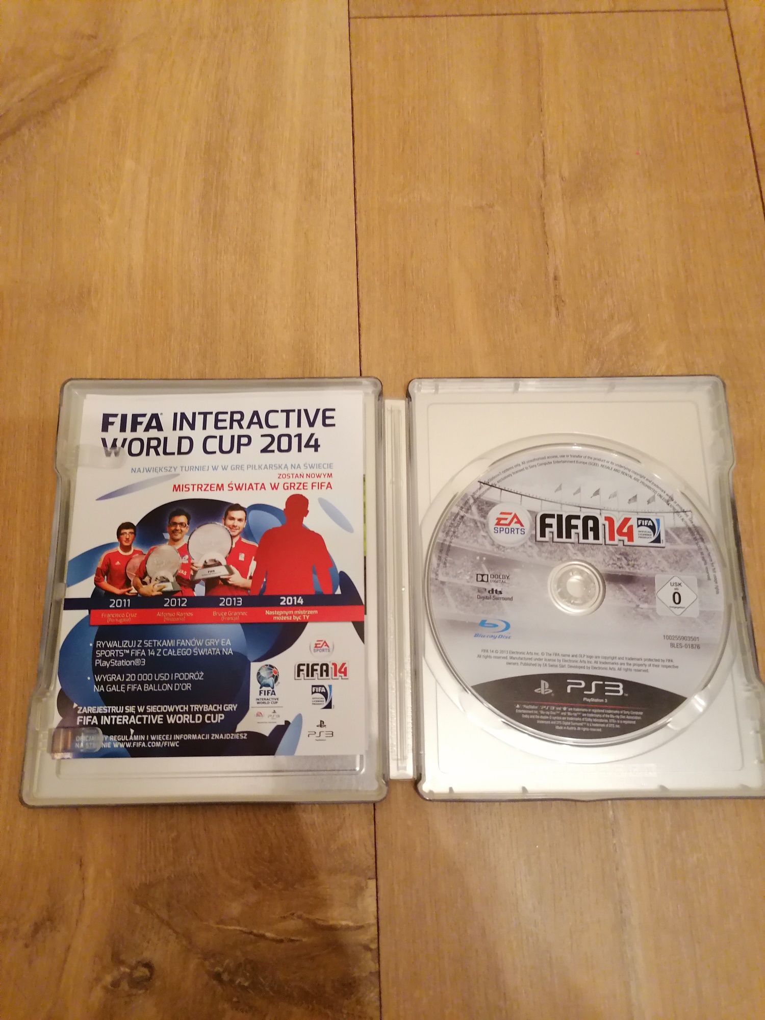 Fifa 2014 PS3 wersja kolekcjonerska Steel Book