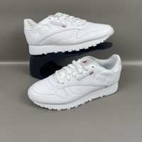 Білосніжні кросівки Reebok Classic Leather GY0957 Оригінал