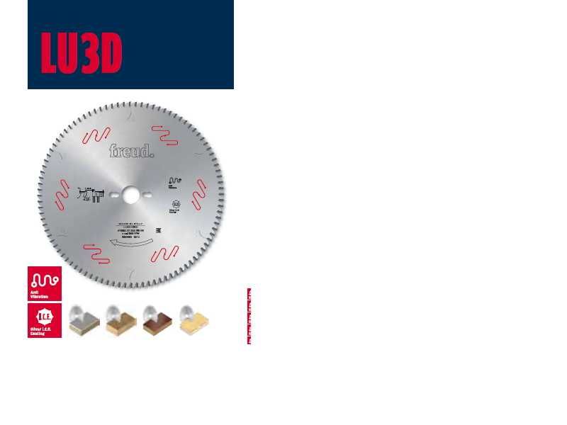Основна дискова пила LU3D0600 Freud 300*30*3,2*z96