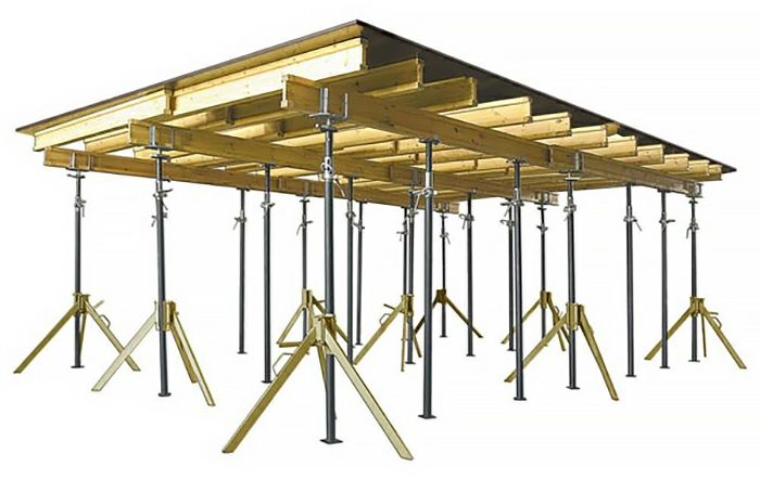 Аренда горизонтальной опалубки перекрытия, колонн.