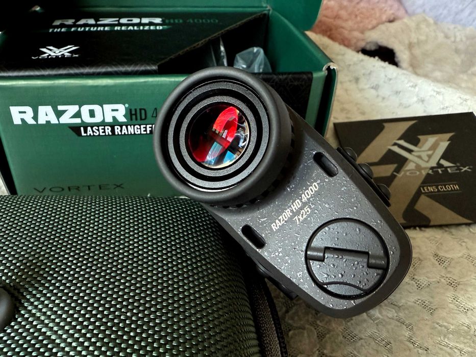 Далекомір 4 км! Vortex Razor HD 4000 Металевий / Дальномір / Дальномер