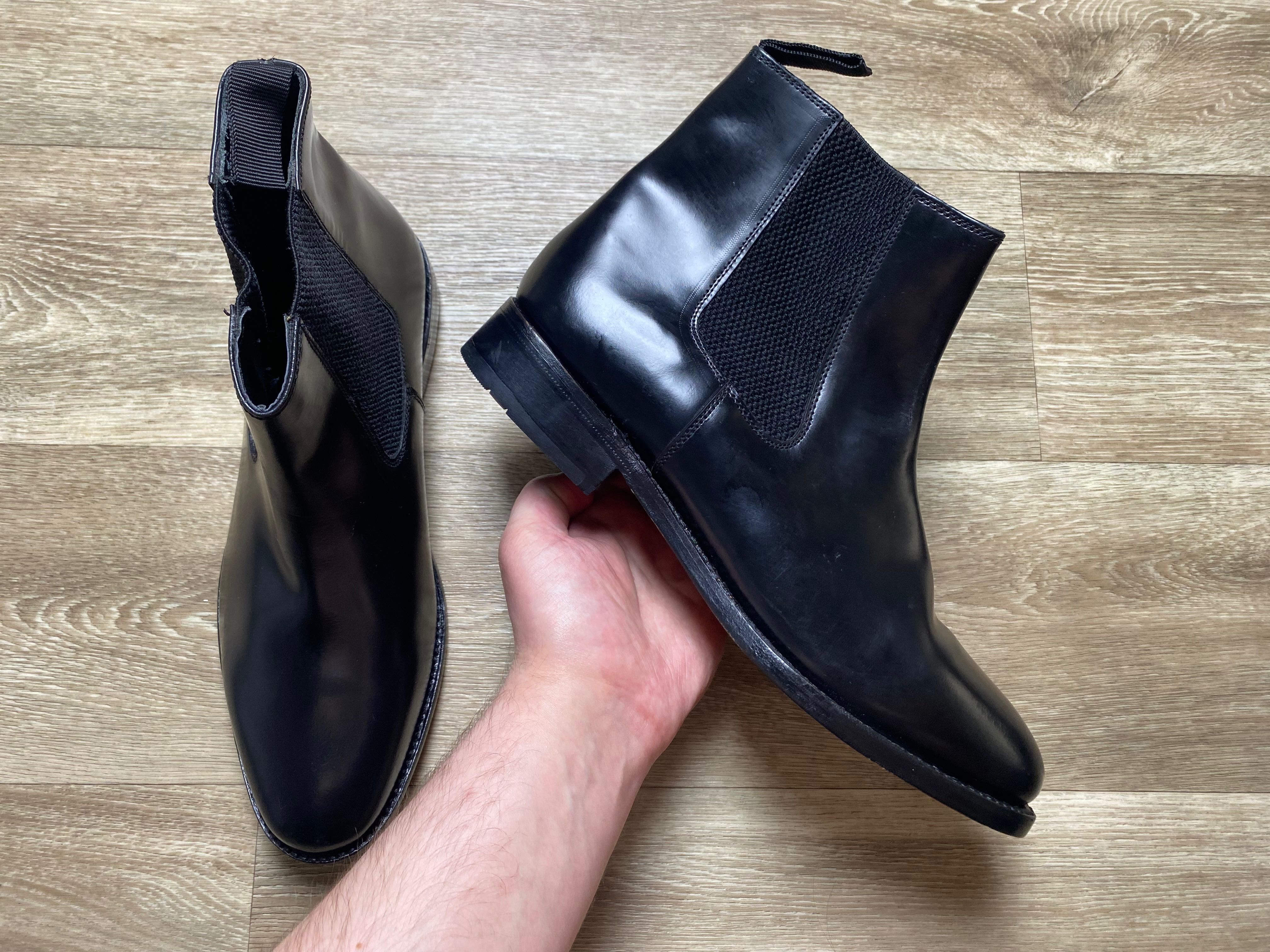 Шкіряні Чоловічі Челсі Samuel Windsor Handmade EU 44