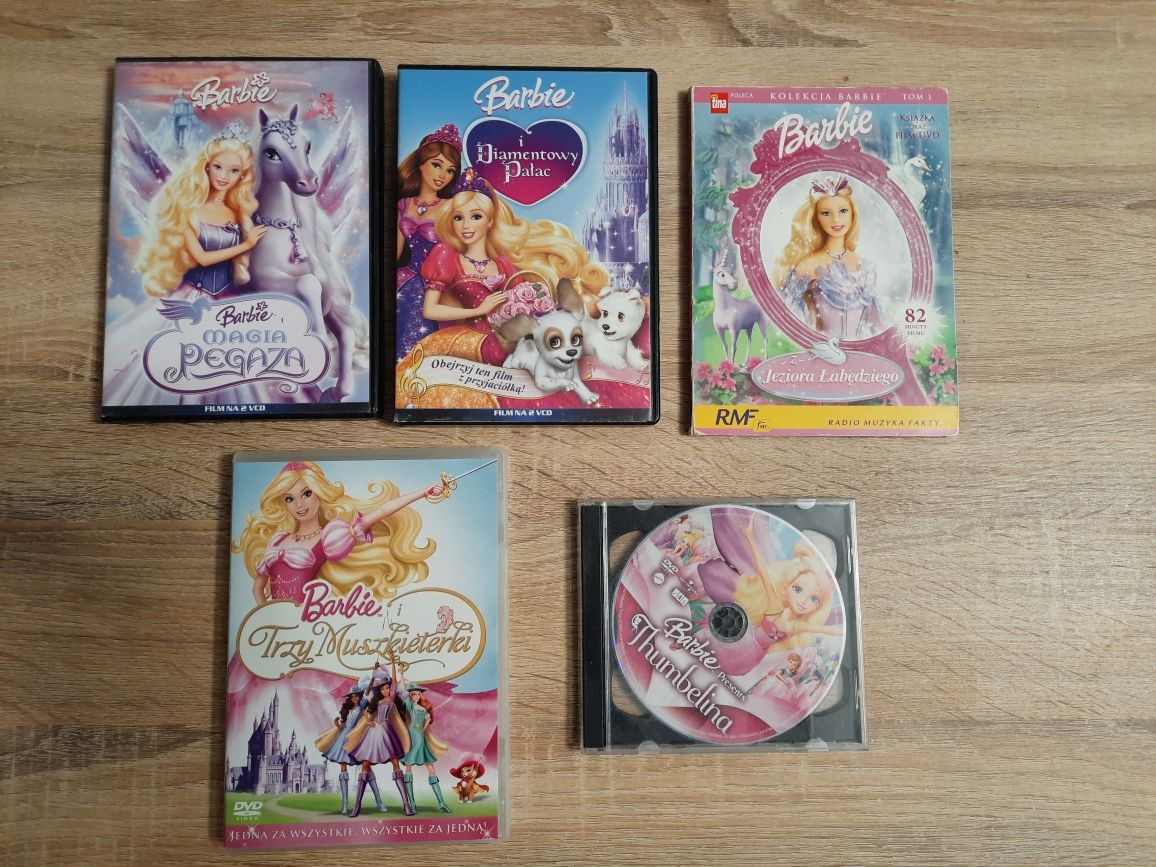 Zestaw filmów z Barbie