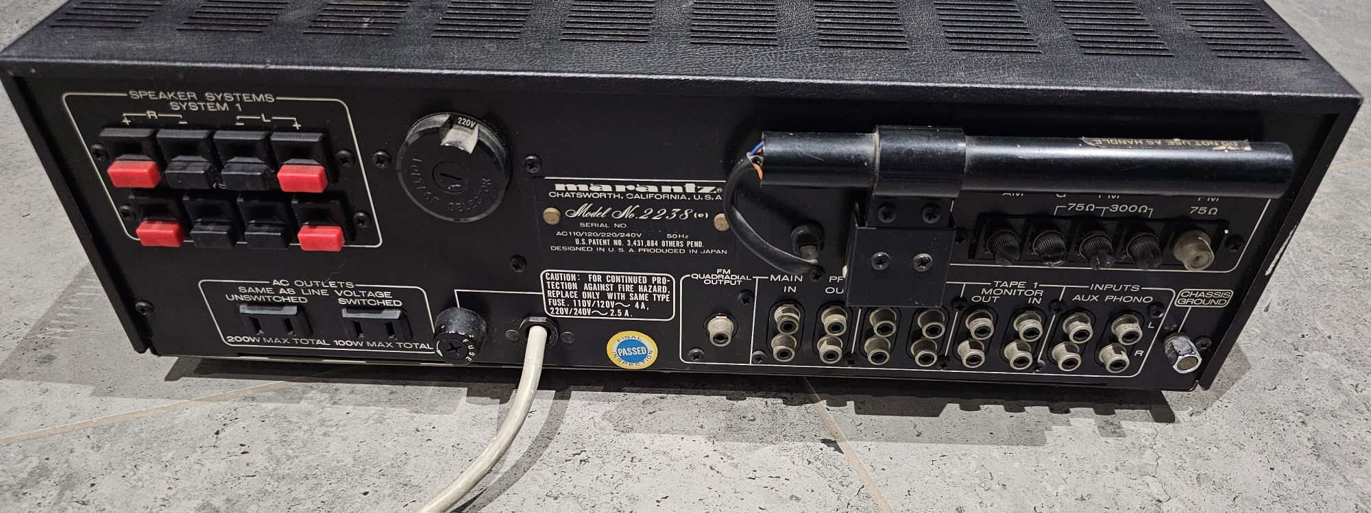 Amplituner Marantz 2238, marantz,2238