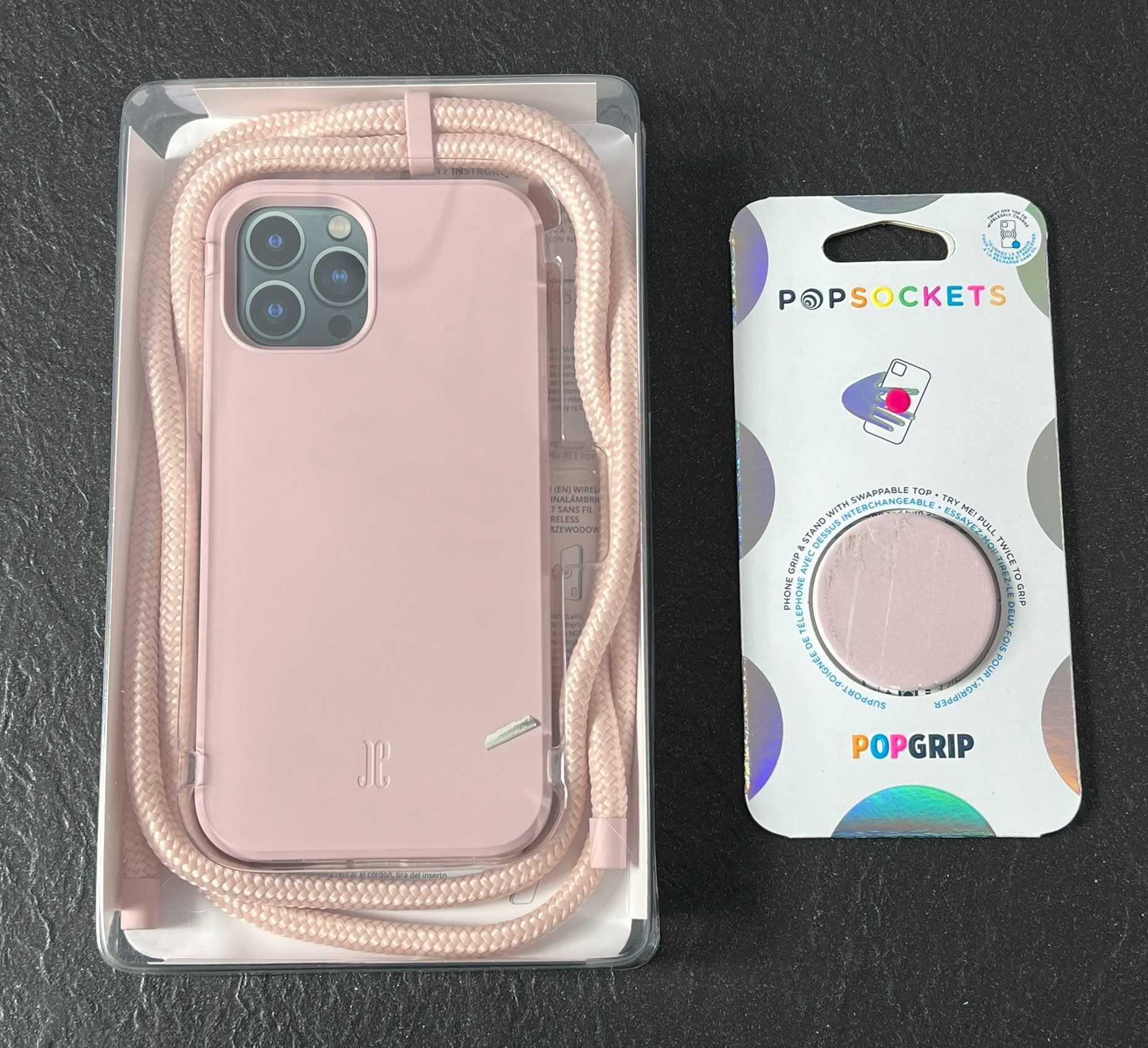 Plecki Just Elegance etui do Apple iPhone 12/12 Pro różowy