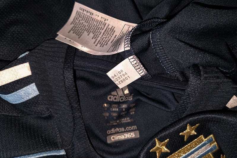 Argentyna A.F.A. Adidas Climacool 2007-09 away koszulka size: M/L