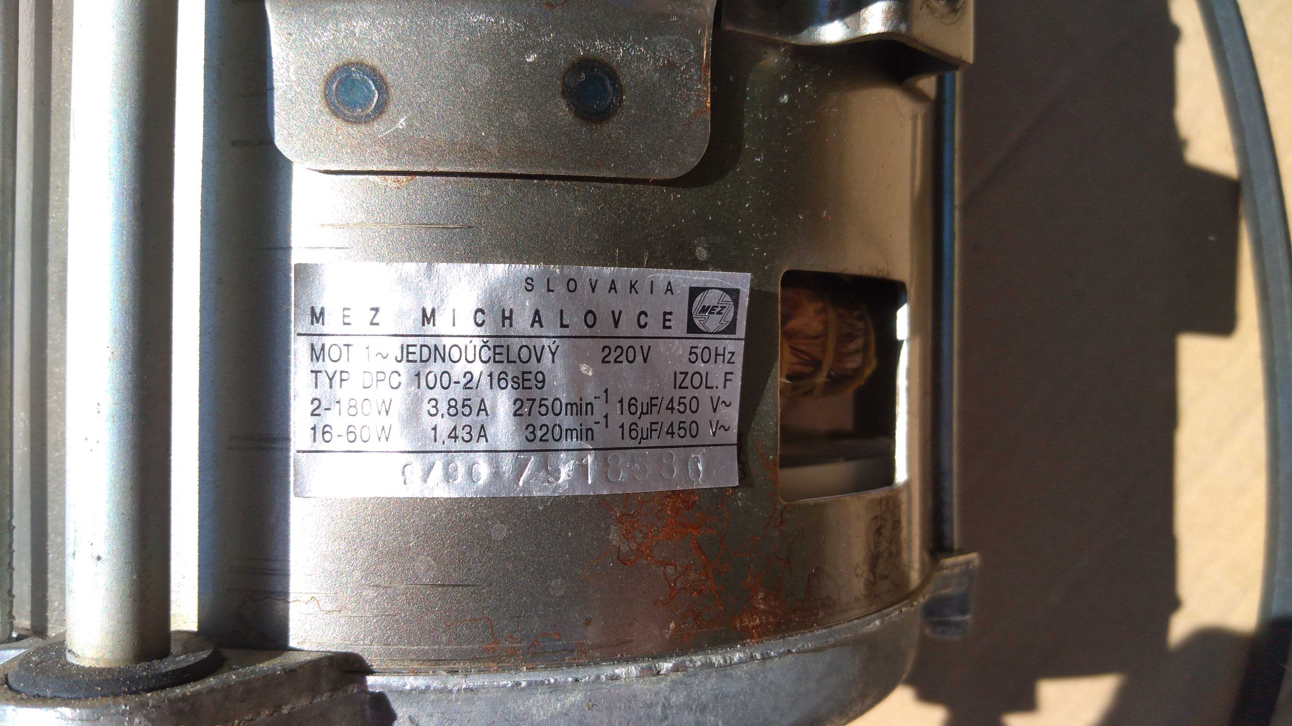 Silnik elektryczny Mez, polar pdh 585 pralka