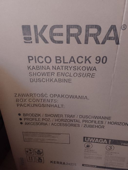 Sprzedam nowy brodzik z całym montażem za 250zl