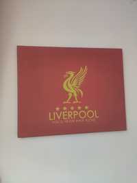 Obraz logo klubu Liverpool 50x40