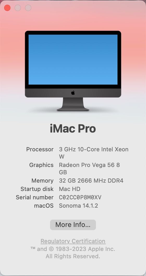 iMac Pro 27 em perfeito estado