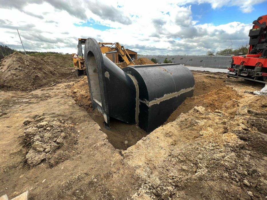 Gotowa piwniczka ogrodowa betonowa – transport cała Polska