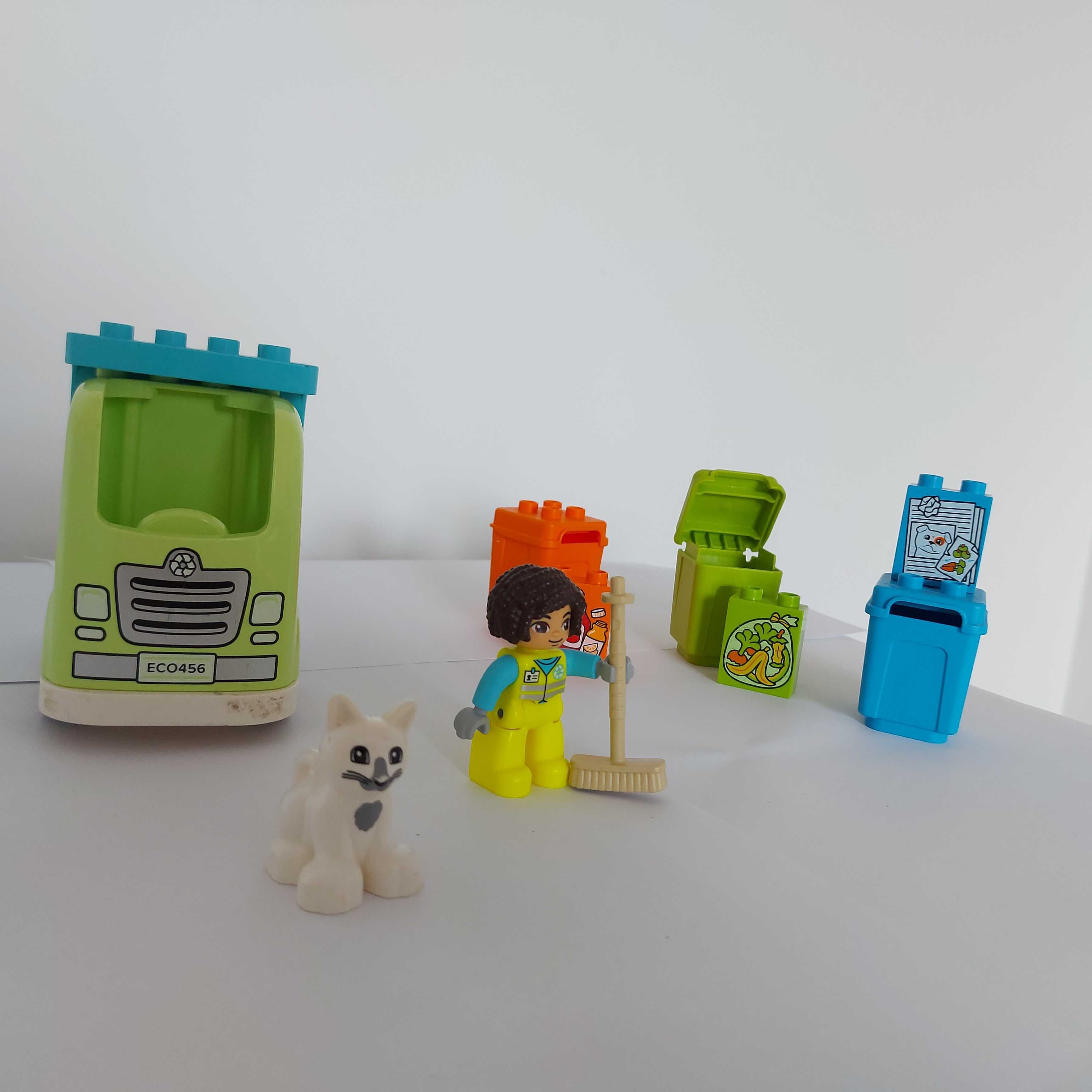 LEGO Duplo 10987 Ciężarówka recyklingowa Śmieciarka Recykling