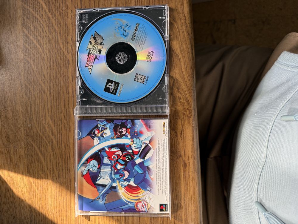 Jogo Megaman X4 da ps1