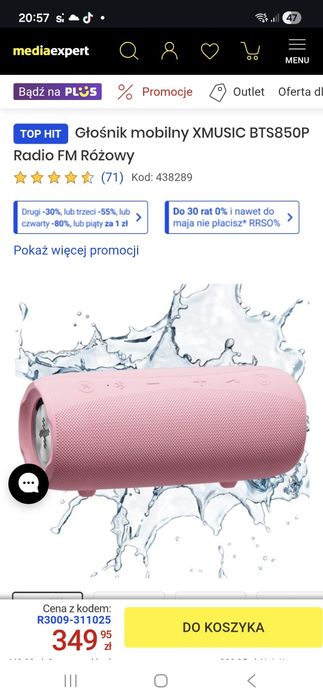 Nowy głośnik bluetooth