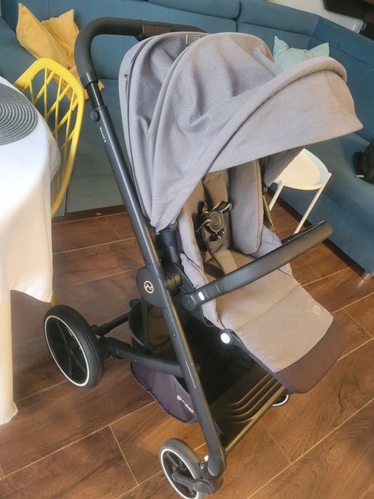 Cybex balios s lux Soho grey wózek 2 w 1 gondola spacerówka dodatki