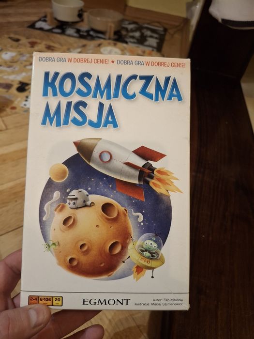 Kosmiczna misja gra planszowe