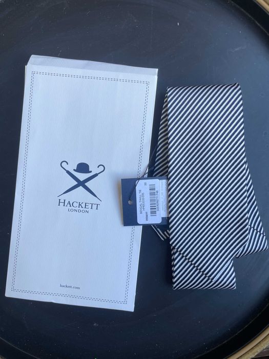 GRAVATA HACKET - CLÁSSICA NOVA / EMBALADA / COM ETIQUETA