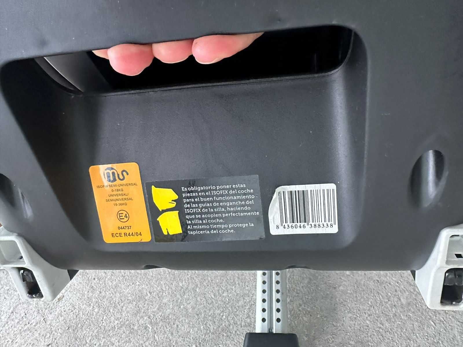 Base Isofix com Cadeira Rome Giratória
