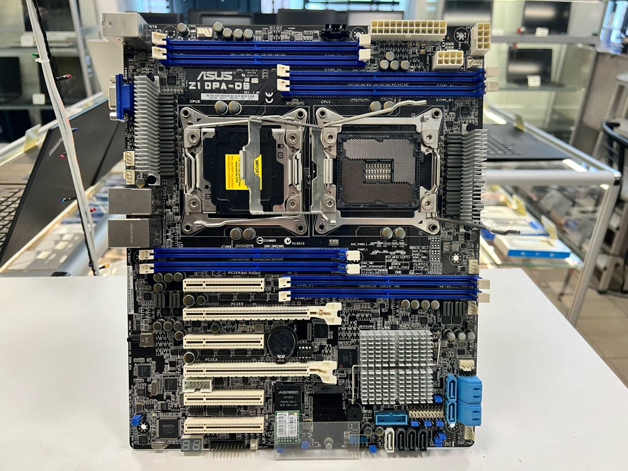 2*s2011 ! Материнська плата Asus Z10PA-D8 C612/X99 PM 8*DDR4 ATX