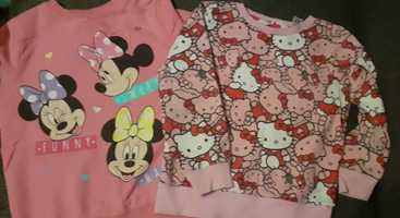 Zestaw 2 bluzy h&m minnie