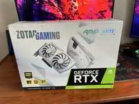 ZOTAC Nvidia RTX 3060 Ti 8gb branca (usada) Em bom estado