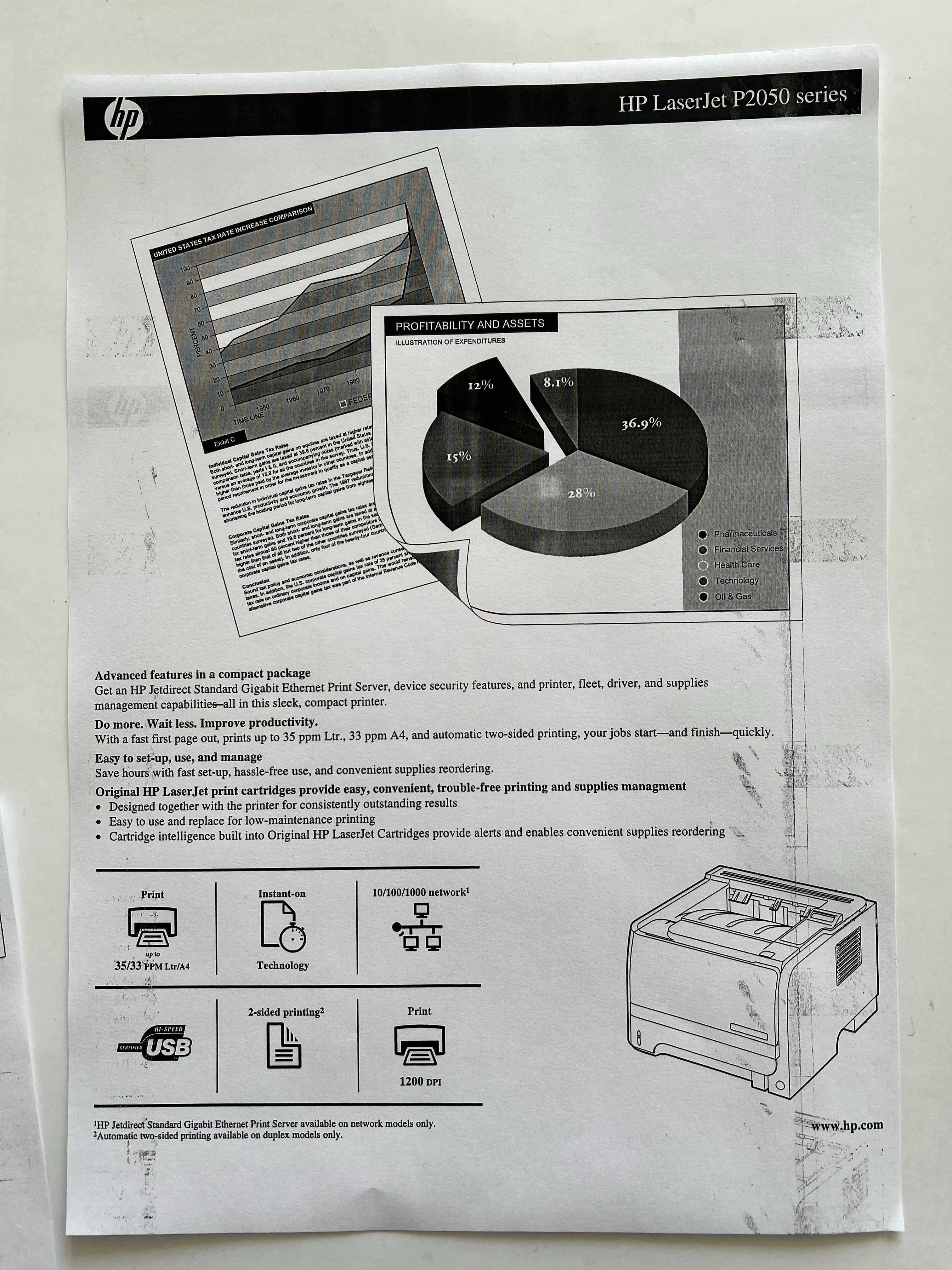 Принтер HP LaserJet P2055