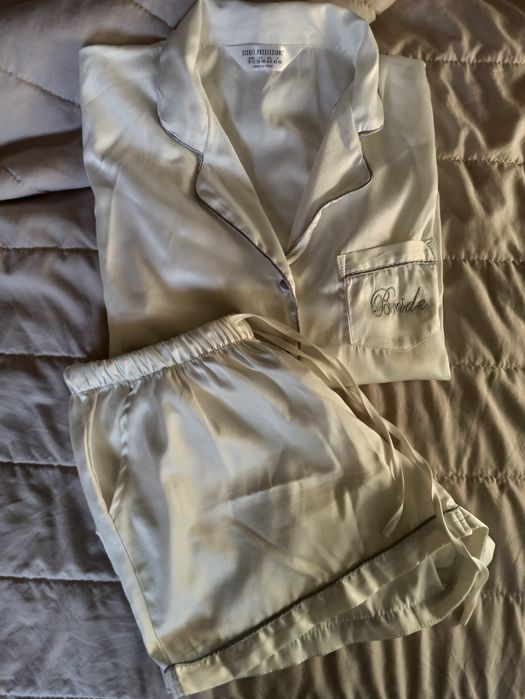 Pijama de noiva branco