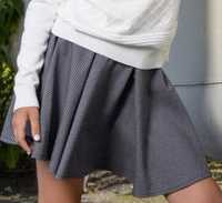 Тепла шкільна юбка, школьная юбка Barbarris, р. 146-152, юбка в школу