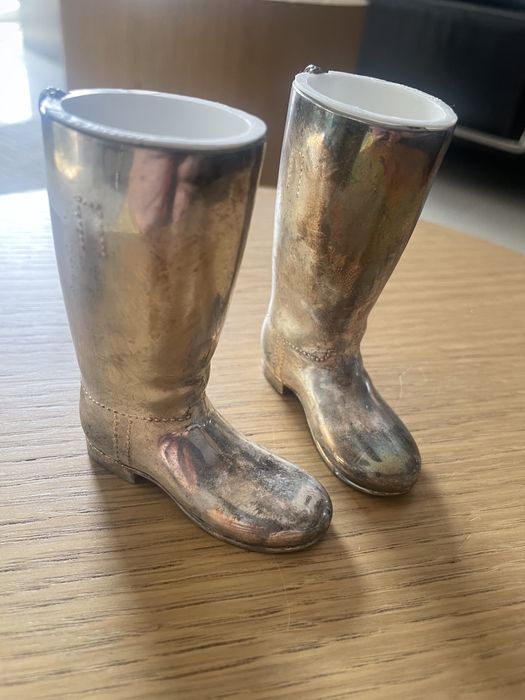 Miarka do whisky posrebrzana kolekcjonerska lub pubu