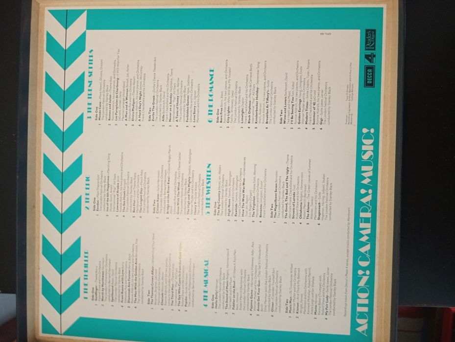 Various – Action! Camera! Music!	6x Vinil Reader's Digest – Decca