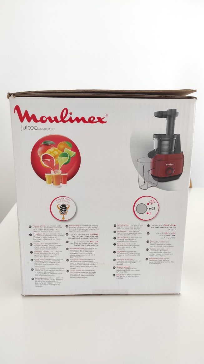 Espremedor de frutas e legumes - Moulinex