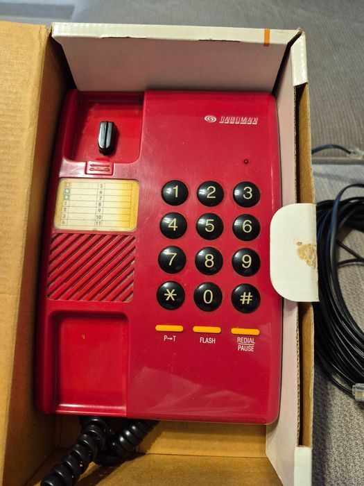 Aparat telefoniczny, telefon, stacjonarny, TBM, Tabemax