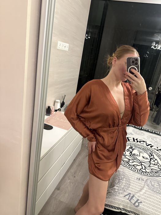 Шелковое платье