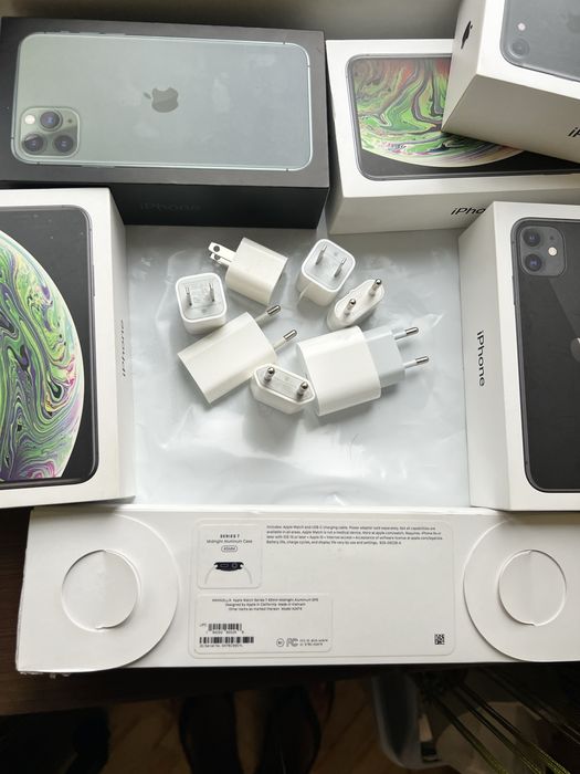 Зарядка айфон оригинал iPhone б/у apple адаптер 20w 35w кабель айфон