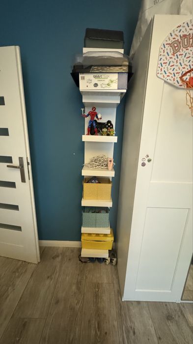 Słupek półki Ikea wysokie kolor biały