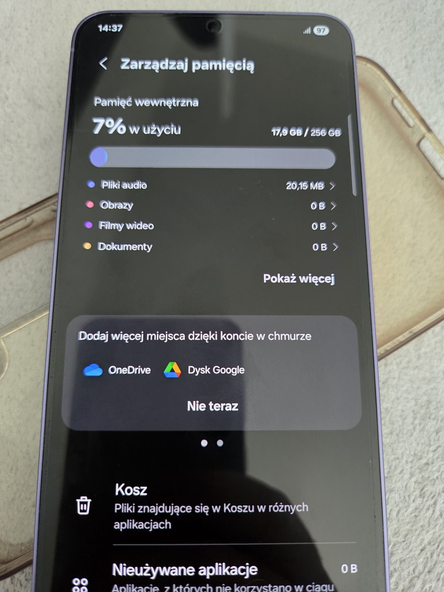 Samsung S24+ S24 plus, Cobalt Violet, 100% sprawny, jak nowy