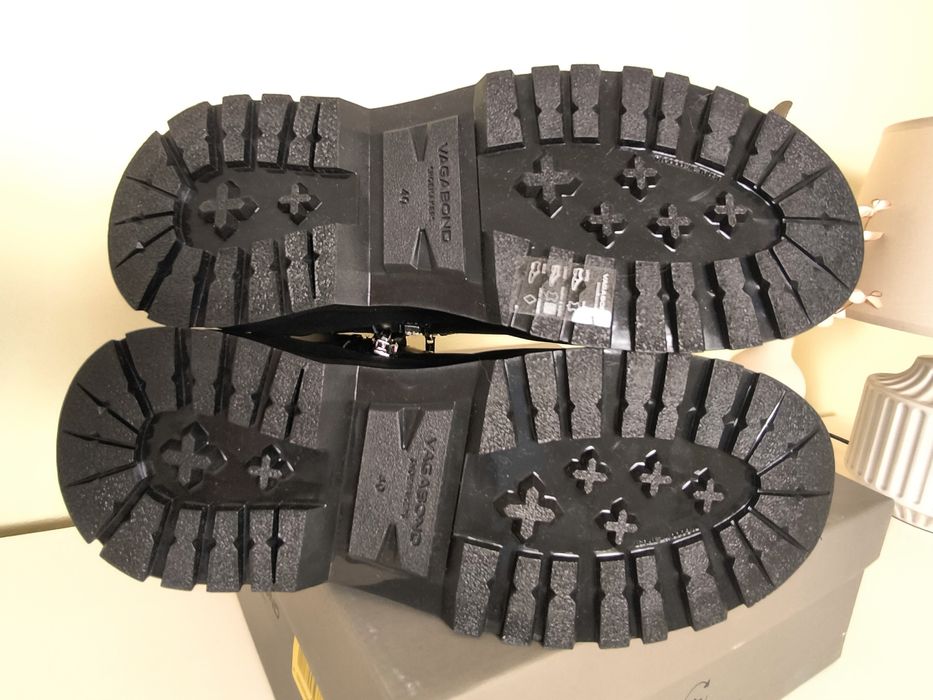 Vagabond зимові черевики челсі на платформі натуральна шкіра хутро