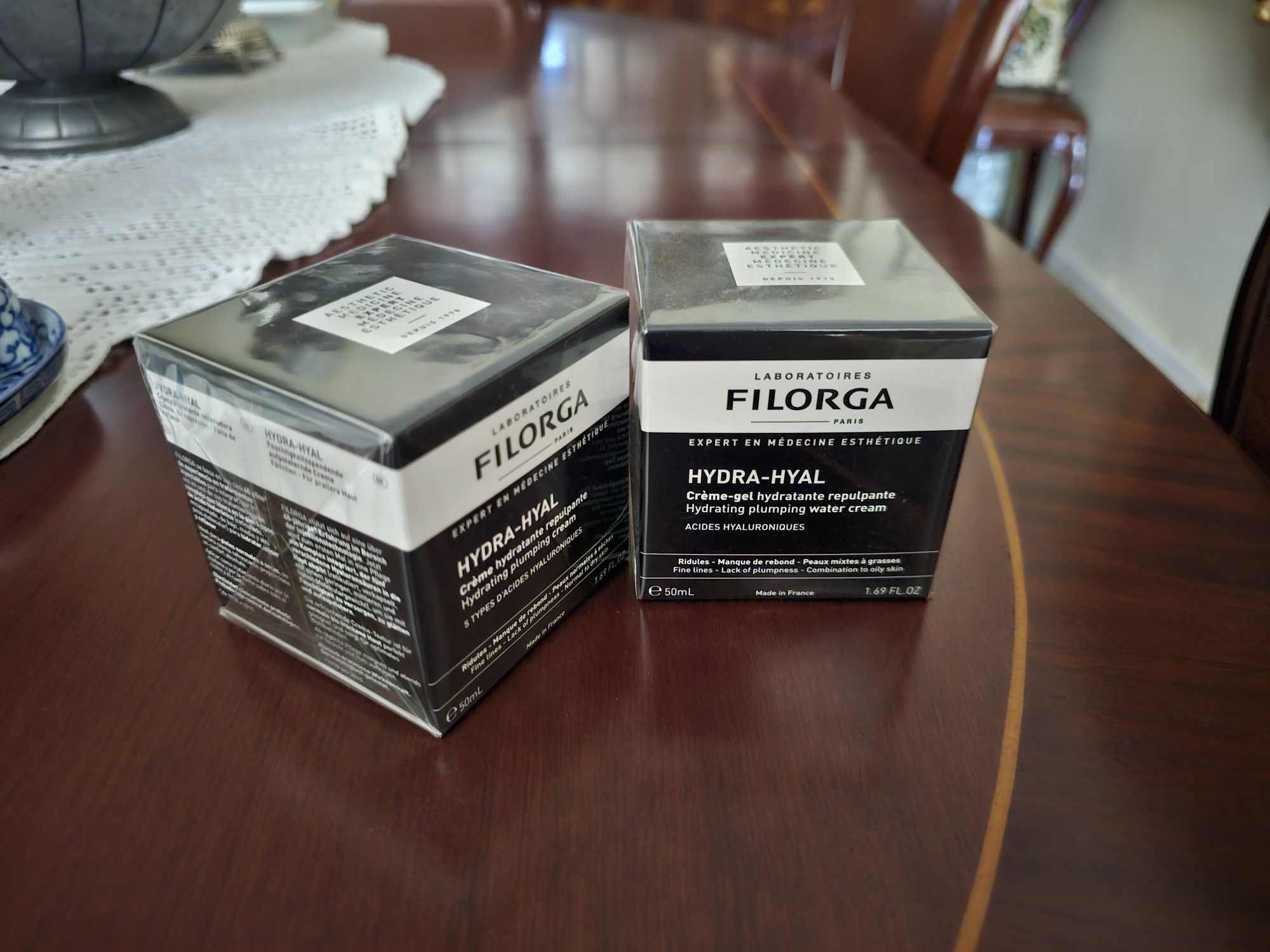 2x FILORGA Hydra-Hyal (Gel)-Creme