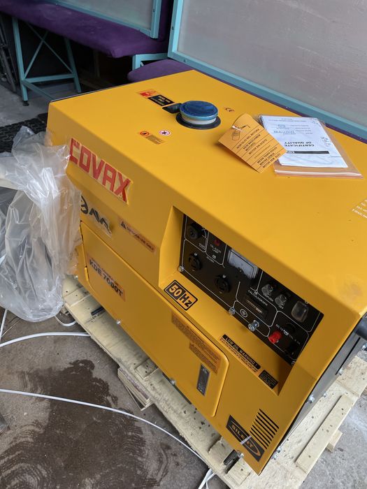 Дизельный генератор Covax 5.5 кв новый