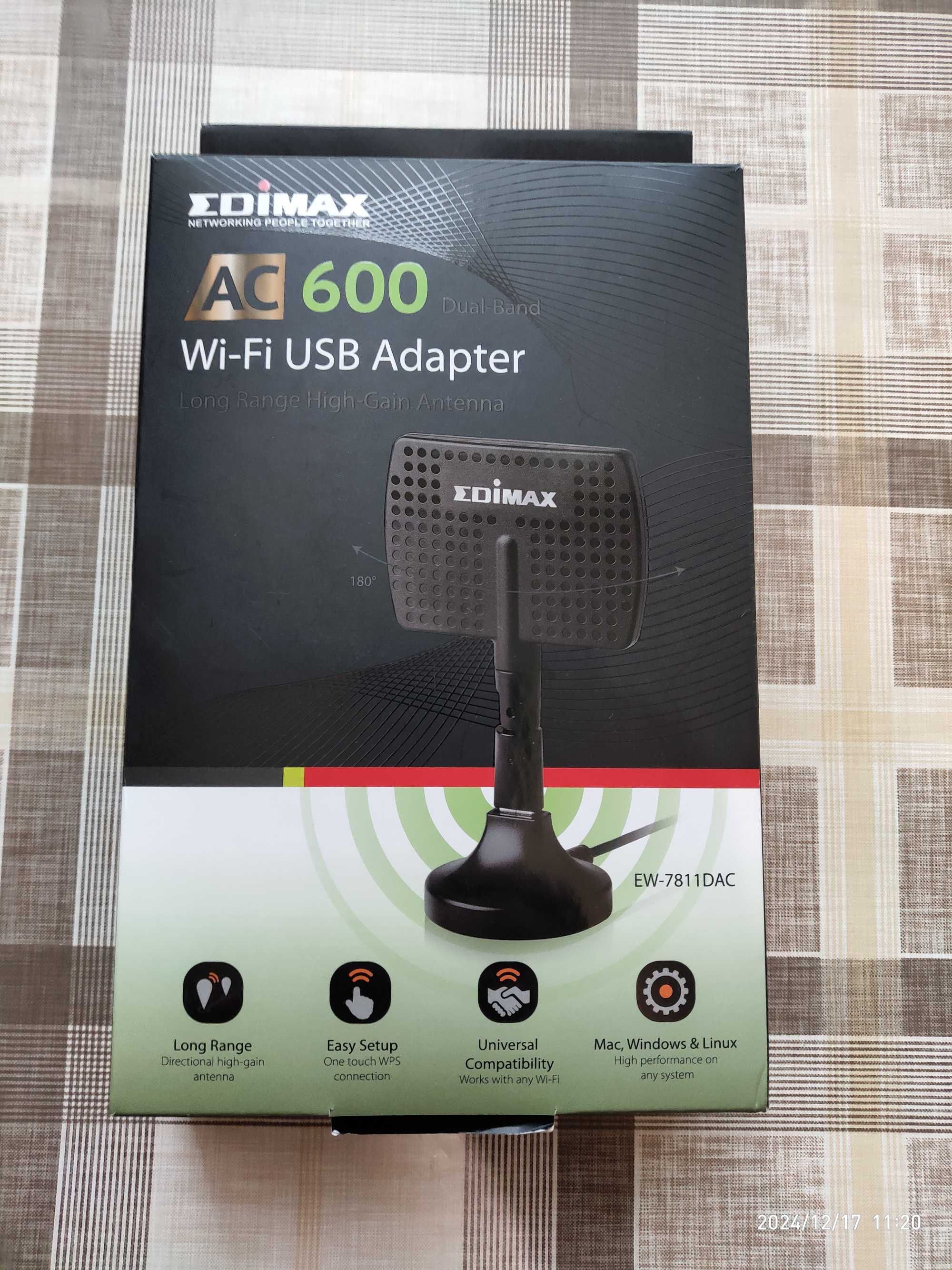 Wi-Fi адаптер Edimax EW-7811DAC