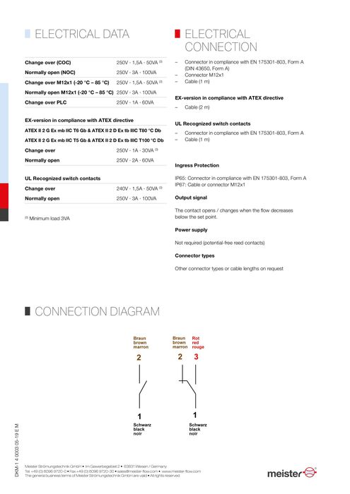 Czujnik przepływu DKM-1
