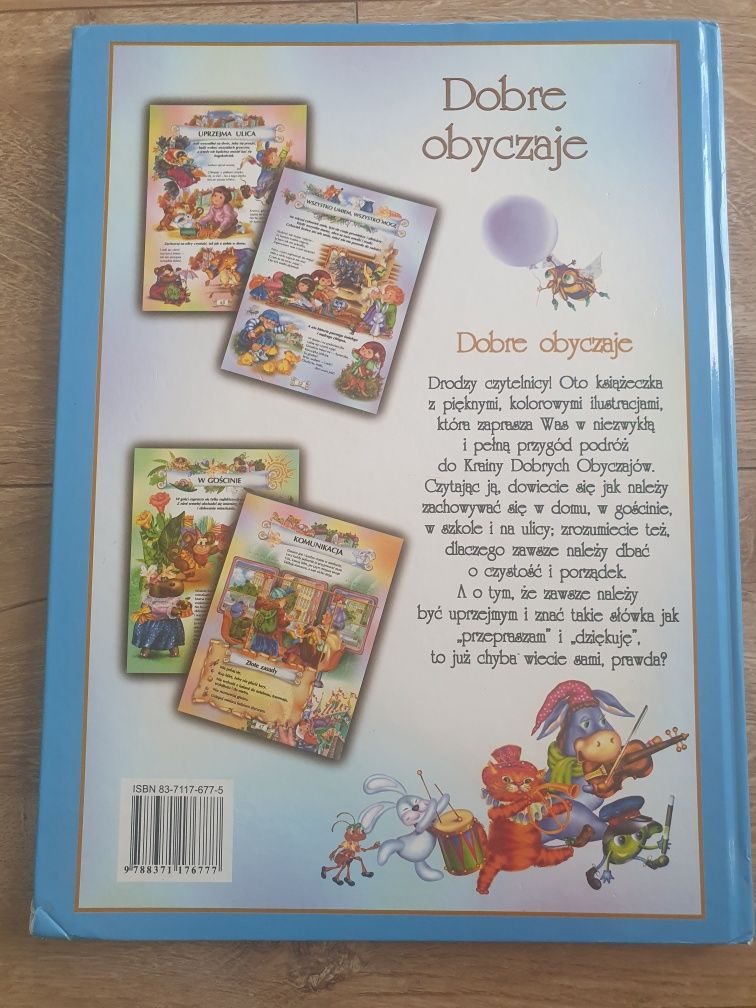 Książka dla dzieci Dobre obyczaje