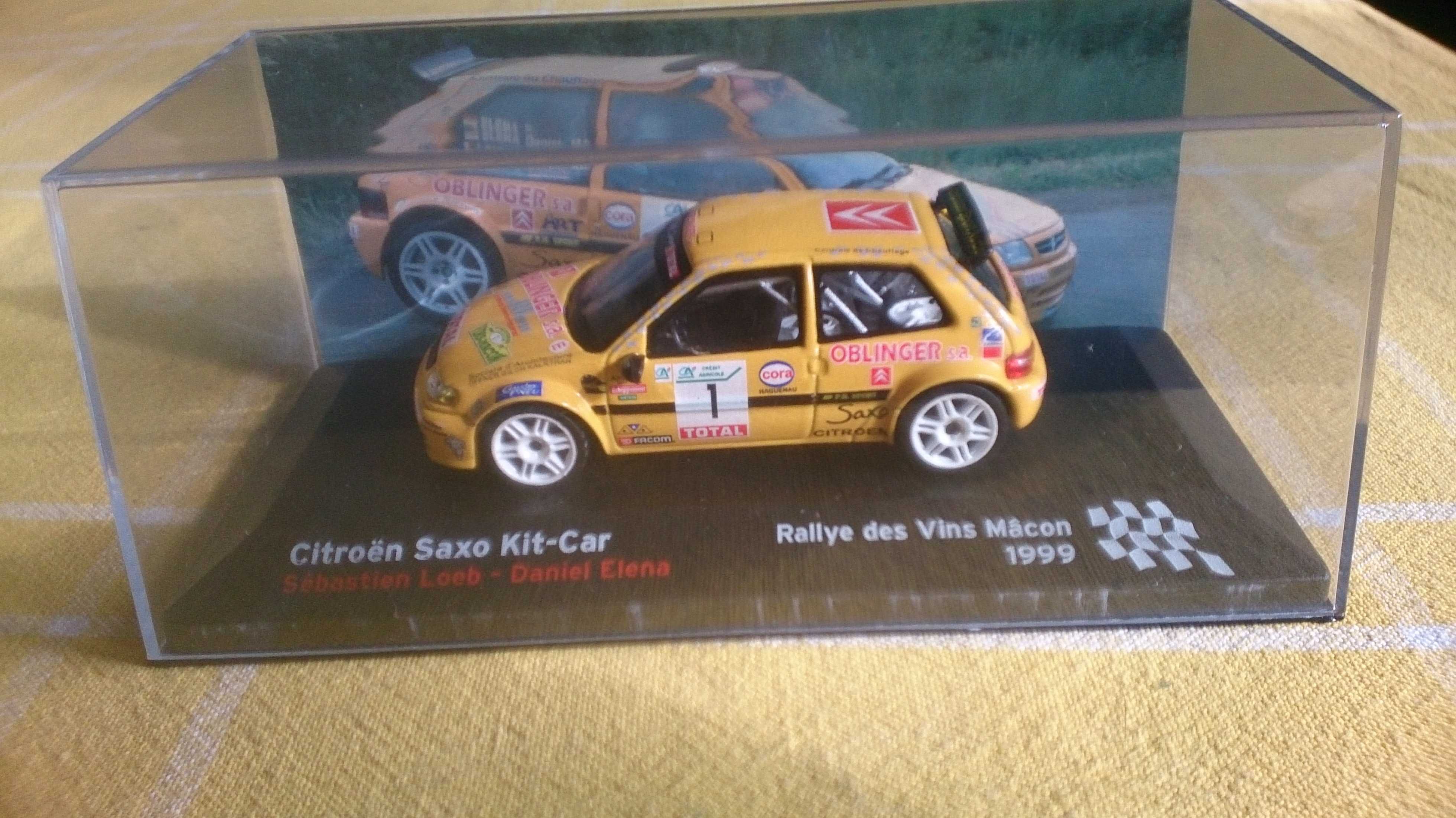 model Citroen Saxo KIT CAR - LOEB / ELENA