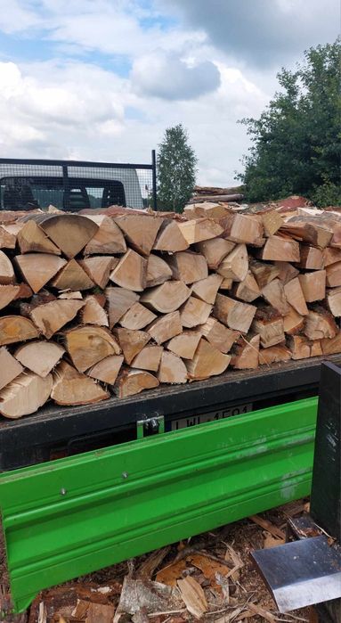 Drewno kominkowe opałowe grab dąb brzoza olcha sosna osika